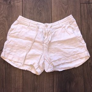 Linen shorts